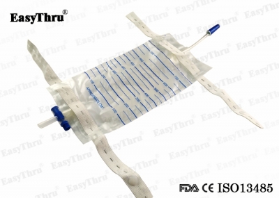 750ML Disposable Sterile Urine Drainage Leg Bag With Factory price urology surgical equipment