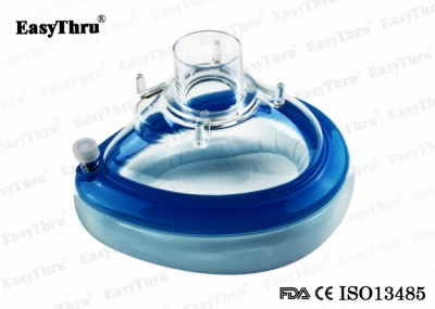 Medical Disposable PVC Air Cushion Anesthesia Face Masks With CE ISO