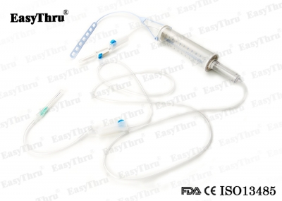 Medical safety pediatric burette infusion set disposable for single use 100ml / 150ml supplier