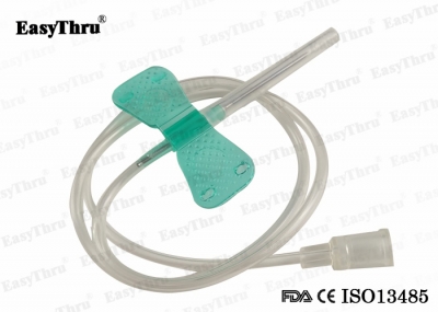 Disposable Medical Scalp vein infusion set with luer slip 18G-27G
