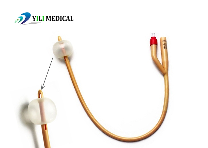 Urine Preventing EasyThru Latex Foley Catheters Relaxation of the urethra Elderly urinary incontinen