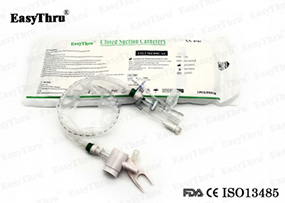 Medical L Style Closed suction catheter 72h