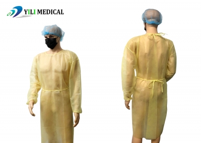 Disposable isolation gowns