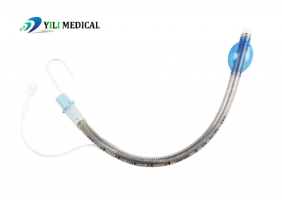 Medical Silicone Cuffed Reinforced Tracheal Tube Oral or Nasal