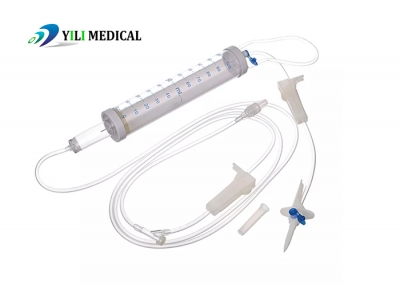 Medical safety pediatric burette infusion set disposable for single use 100ml / 150ml supplier